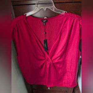 Talbots Women's Red Top